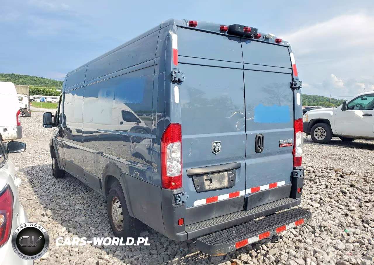 2021 Ram Promaster 3500 Delivery Van VIN:3C6FRVJG3ME503678 - 2