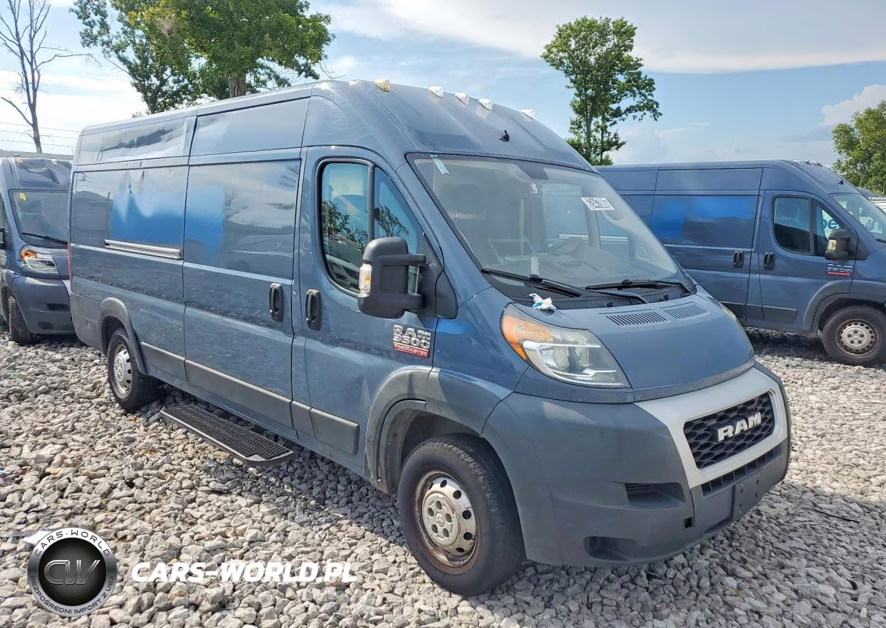 2021 Ram Promaster 3500 Delivery Van VIN:3C6FRVJG3ME503678 - 4