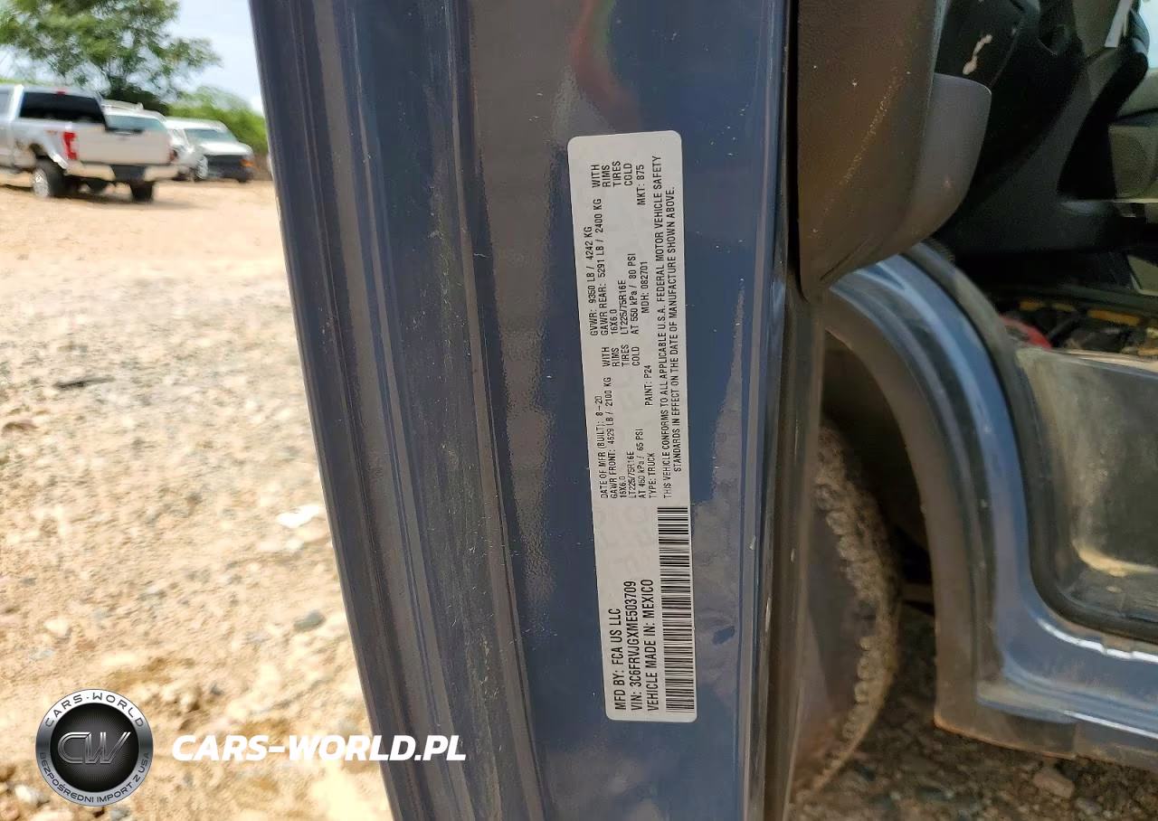 2021 Ram Promaster 3500 Delivery Van VIN:3C6FRVJGXME503709 - 13
