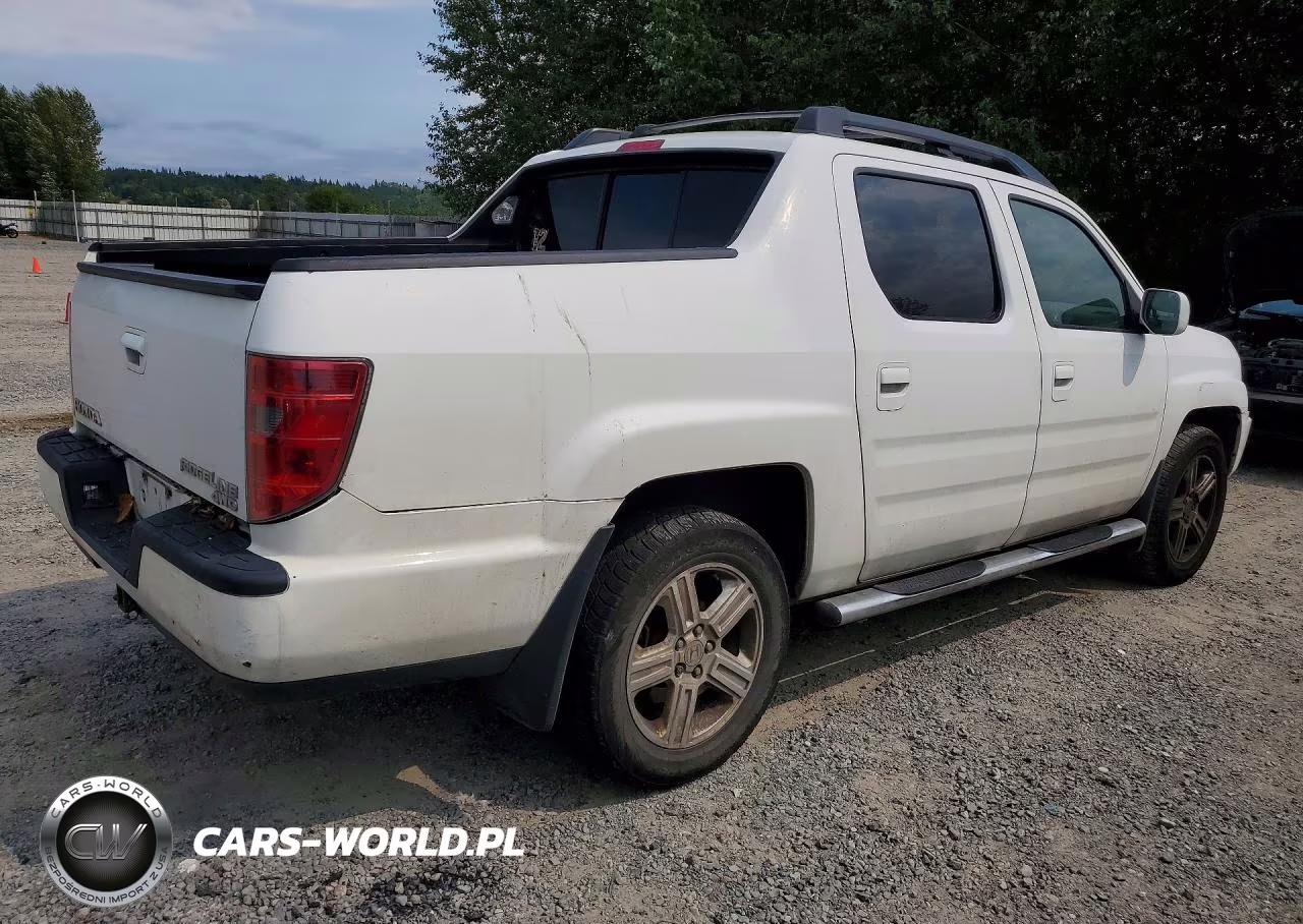 2009 Honda Ridgeline Rtl VIN:5FPYK16509B105827 - 3