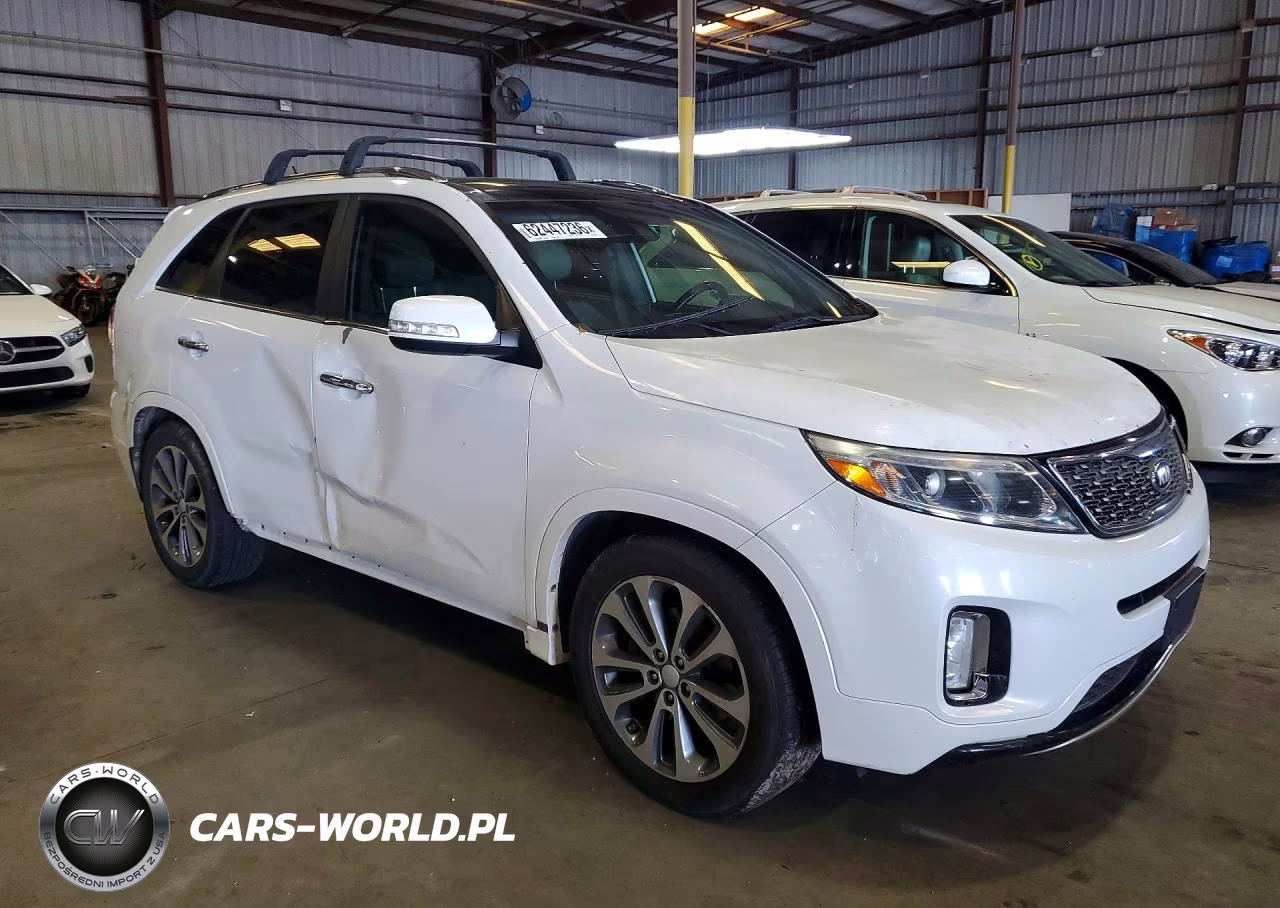 2014 Kia Sorento Sx VIN:5XYKW4A72EG529302 - 4