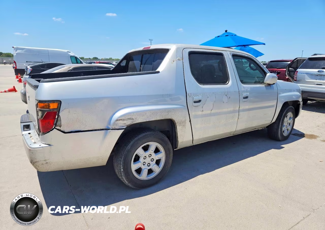 2006 Honda Ridgeline Rtl VIN:2HJYK16506H512072 - 3