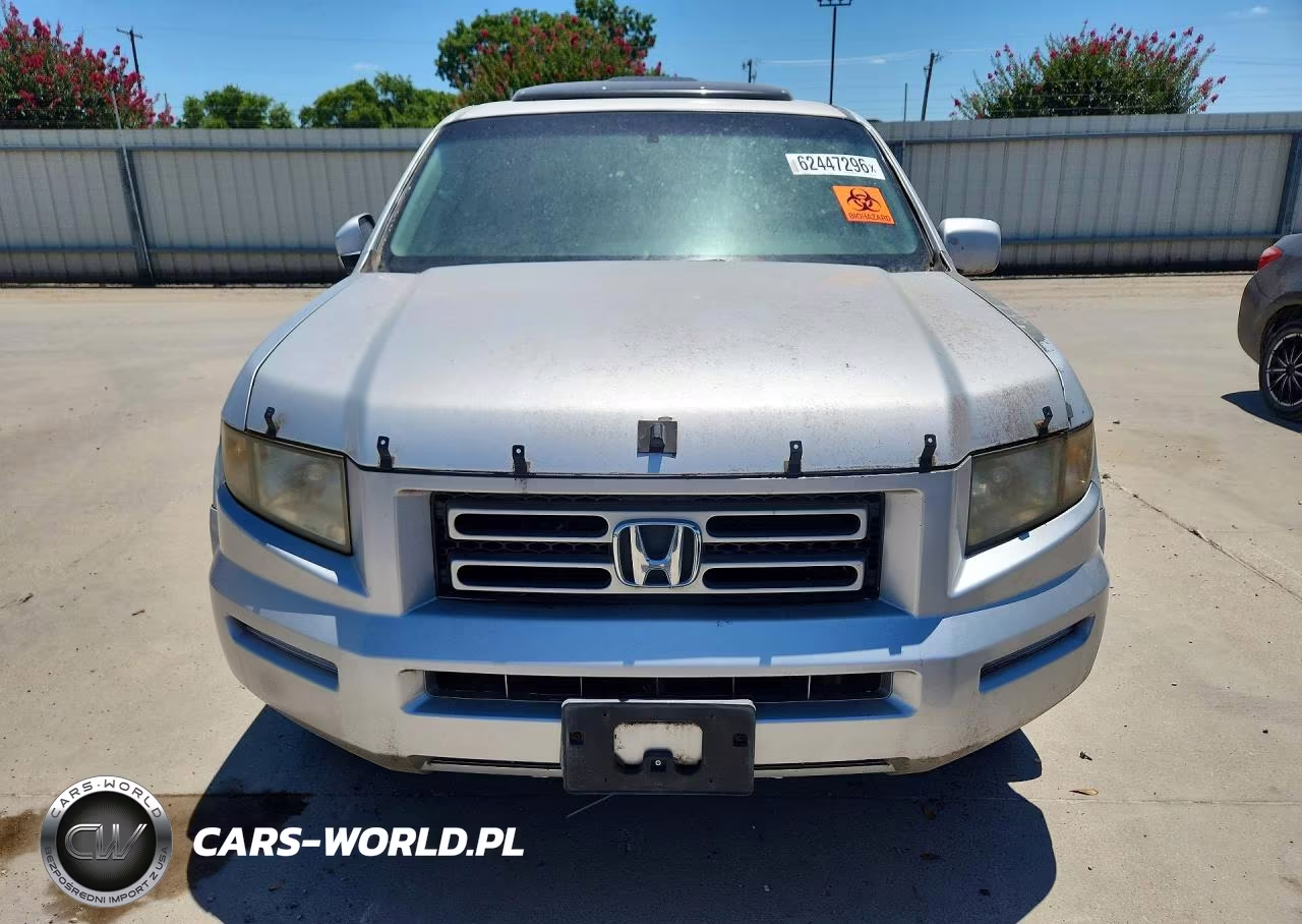 2006 Honda Ridgeline Rtl VIN:2HJYK16506H512072 - 5