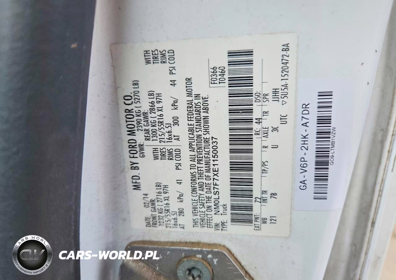 2014 Ford Transit Connect Xlt VIN:NM0LS7F7XE1150037 - 13