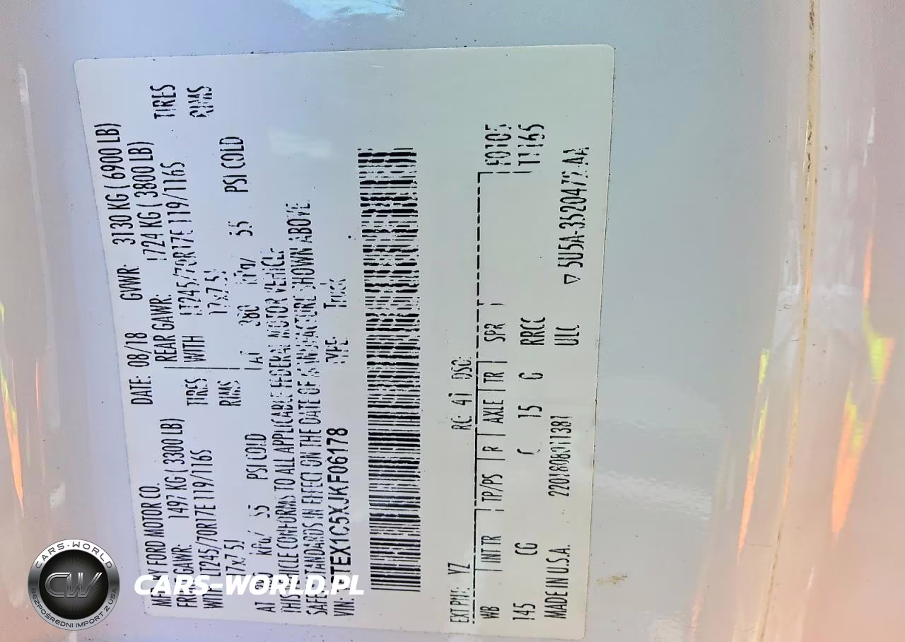 2018 Ford F150 Super Cab VIN:1FTEX1C5XJKF06178 - 12