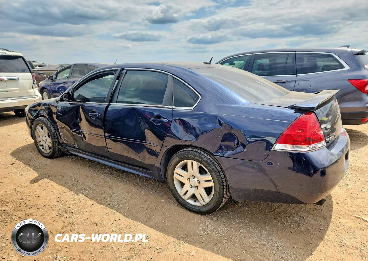 2012 Chevrolet Impala Lt VIN:2G1WB5E3XC1291497 - 2