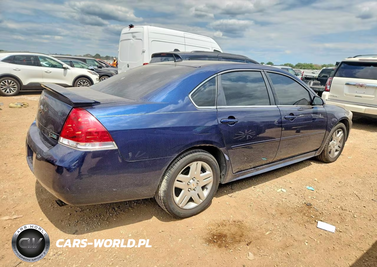 2012 Chevrolet Impala Lt VIN:2G1WB5E3XC1291497 - 3