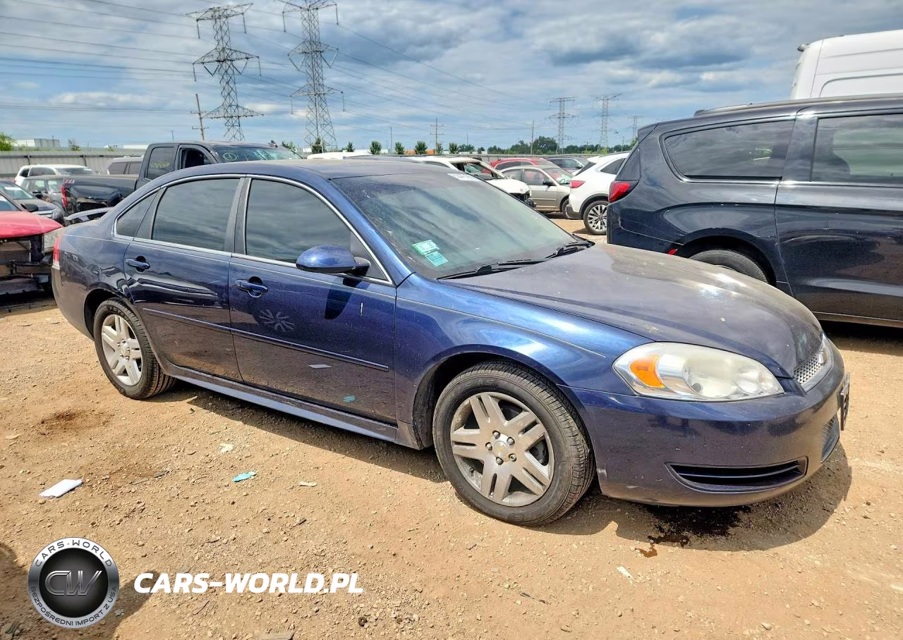 2012 Chevrolet Impala Lt VIN:2G1WB5E3XC1291497 - 4