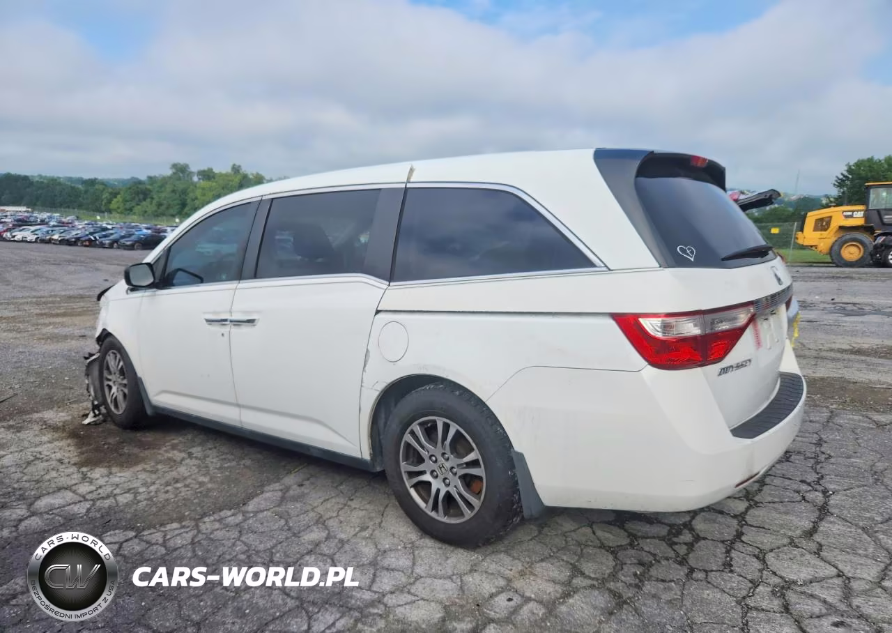 2012 Honda Odyssey Exl VIN:5FNRL5H6XCB071846 - 2