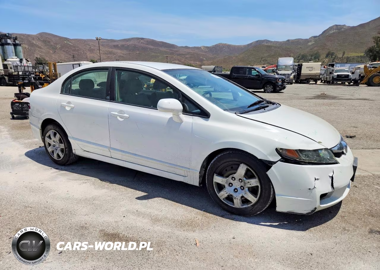 2009 Honda Civic Lx VIN:19XFA16589E042131 - 4