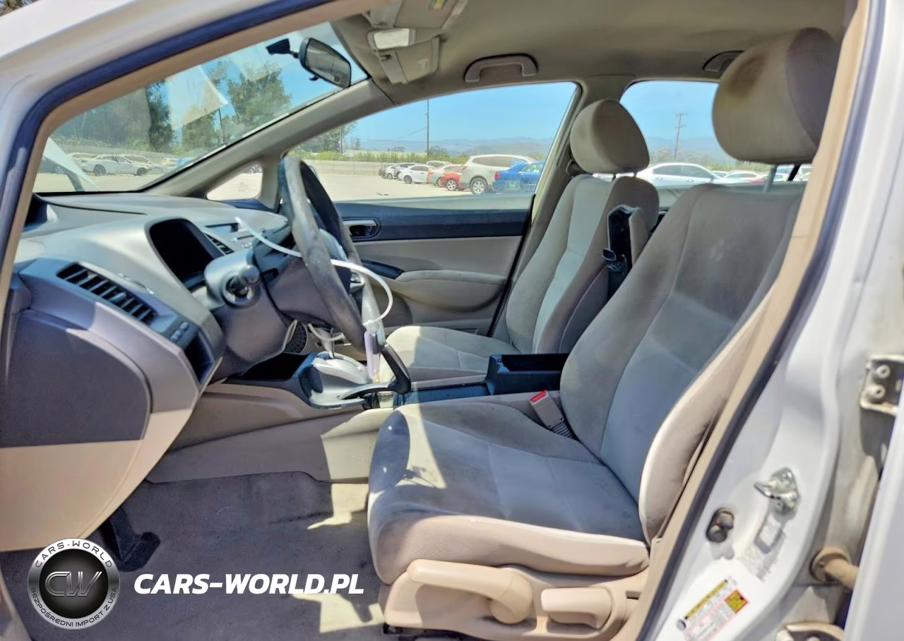 2009 Honda Civic Lx VIN:19XFA16589E042131 - 7