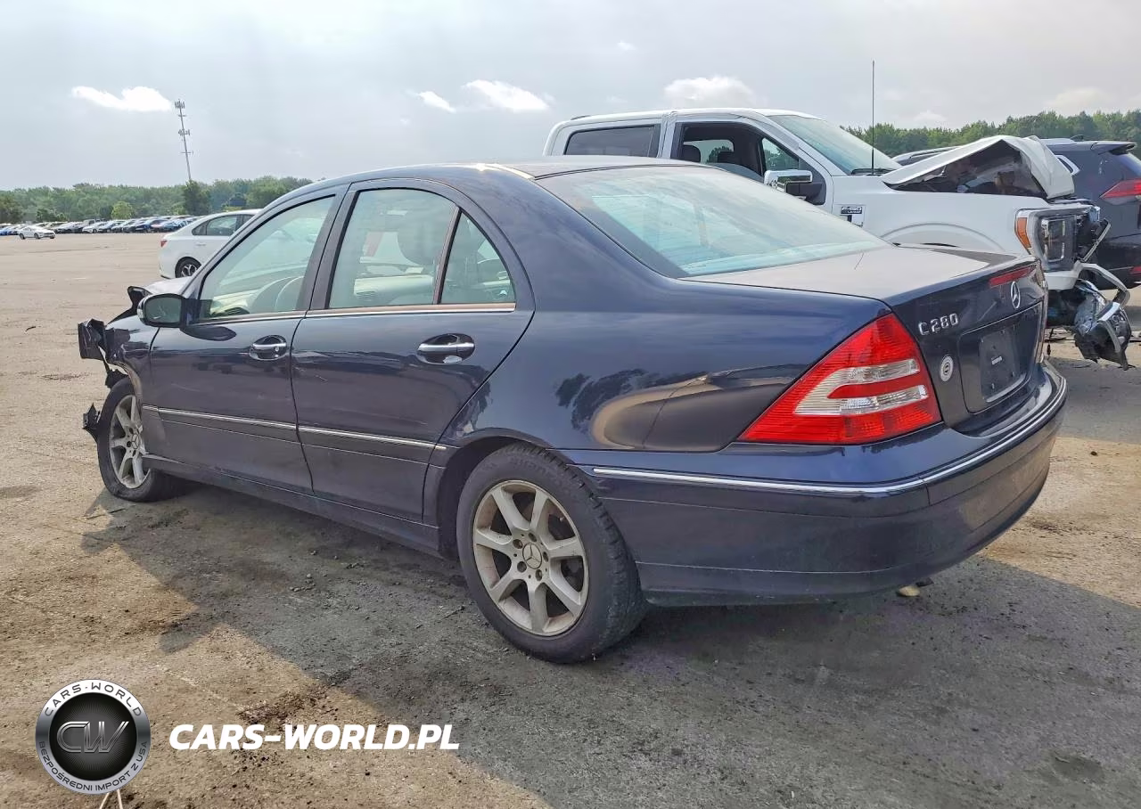 2007 Mercedes-Benz C 280 4Matic VIN:WDBRF92H17F917967 - 2