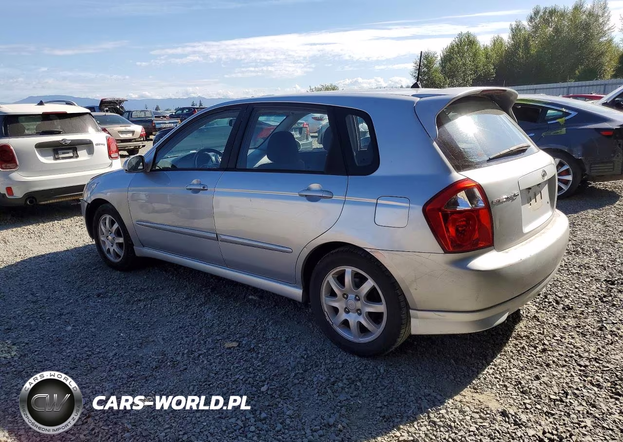 2005 Kia Spectra Spectra5 VIN:KNAFE161655117686 - 2