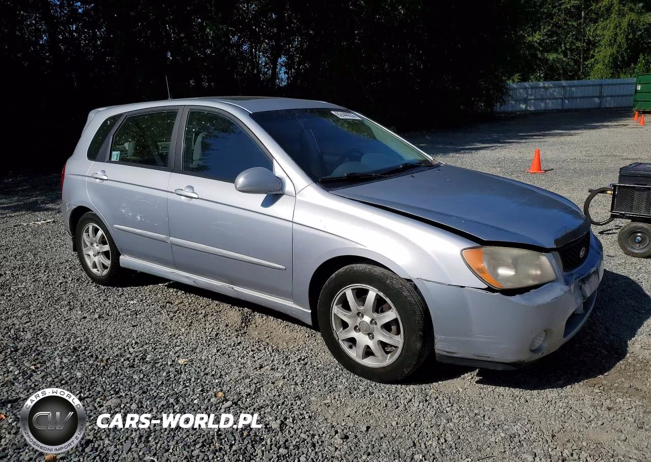 2005 Kia Spectra Spectra5 VIN:KNAFE161655117686 - 4