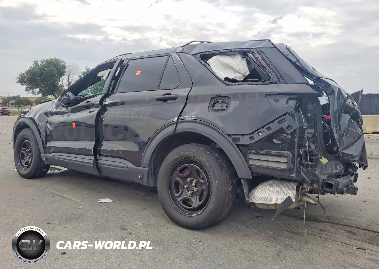 2021 Ford Explorer Police Interceptor VIN:1FM5K8AW2MNA09689 - 2