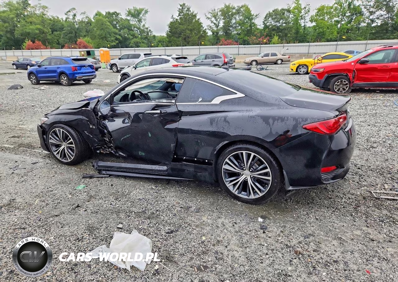 2018 Infiniti Q60 3.0T Luxe VIN:JN1EV7EK0JM342121 - 2