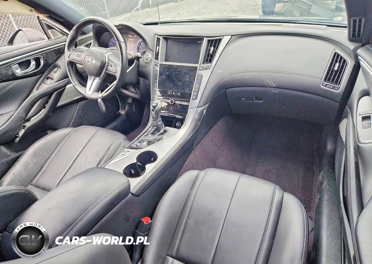 2018 Infiniti Q60 3.0T Luxe VIN:JN1EV7EK0JM342121 - 8