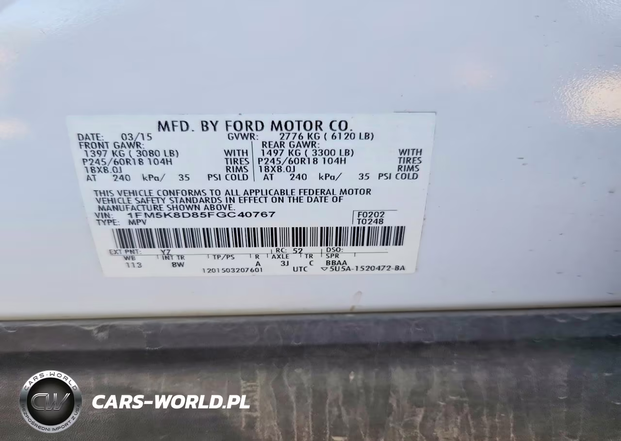 2015 Ford Explorer Xlt VIN:1FM5K8D85FGC40767 - 13