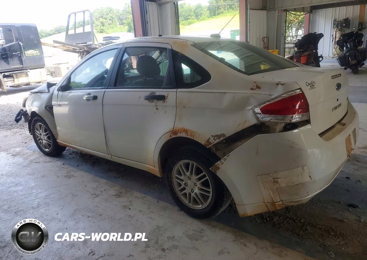 2008 Ford Focus Se VIN:1FAHP35N08W159572 - 2