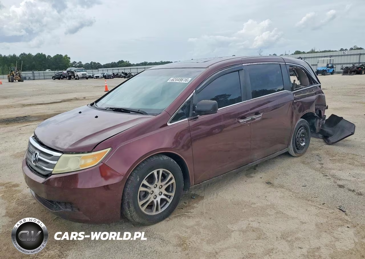 2011 Honda Odyssey Exl VIN:5FNRL5H67BB091700 - 1