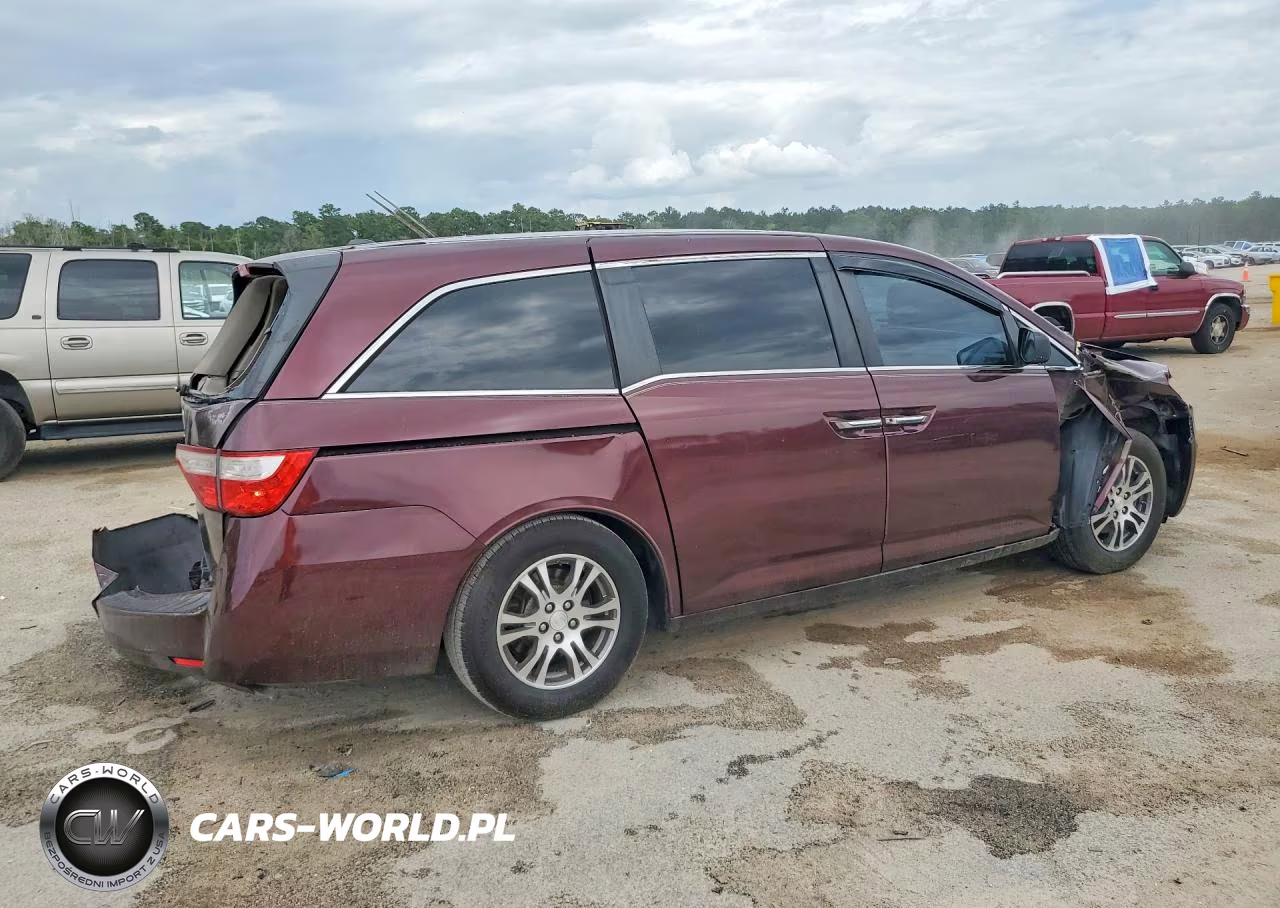 2011 Honda Odyssey Exl VIN:5FNRL5H67BB091700 - 3