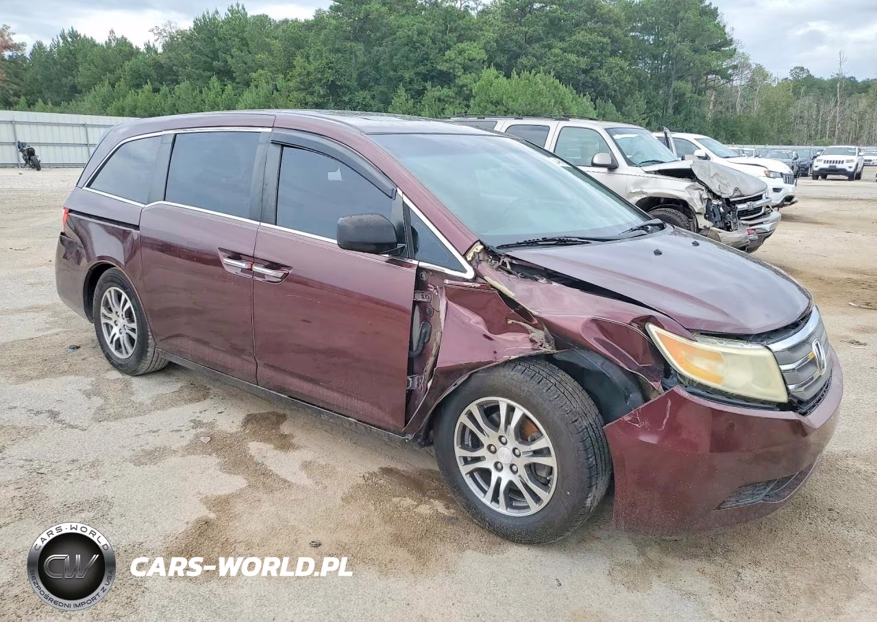 2011 Honda Odyssey Exl VIN:5FNRL5H67BB091700 - 4