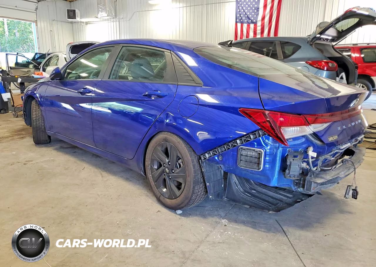 2021 Hyundai Elantra Sel VIN:KMHLM4AG2MU068377 - 2