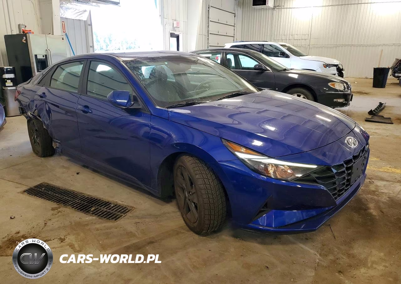 2021 Hyundai Elantra Sel VIN:KMHLM4AG2MU068377 - 4