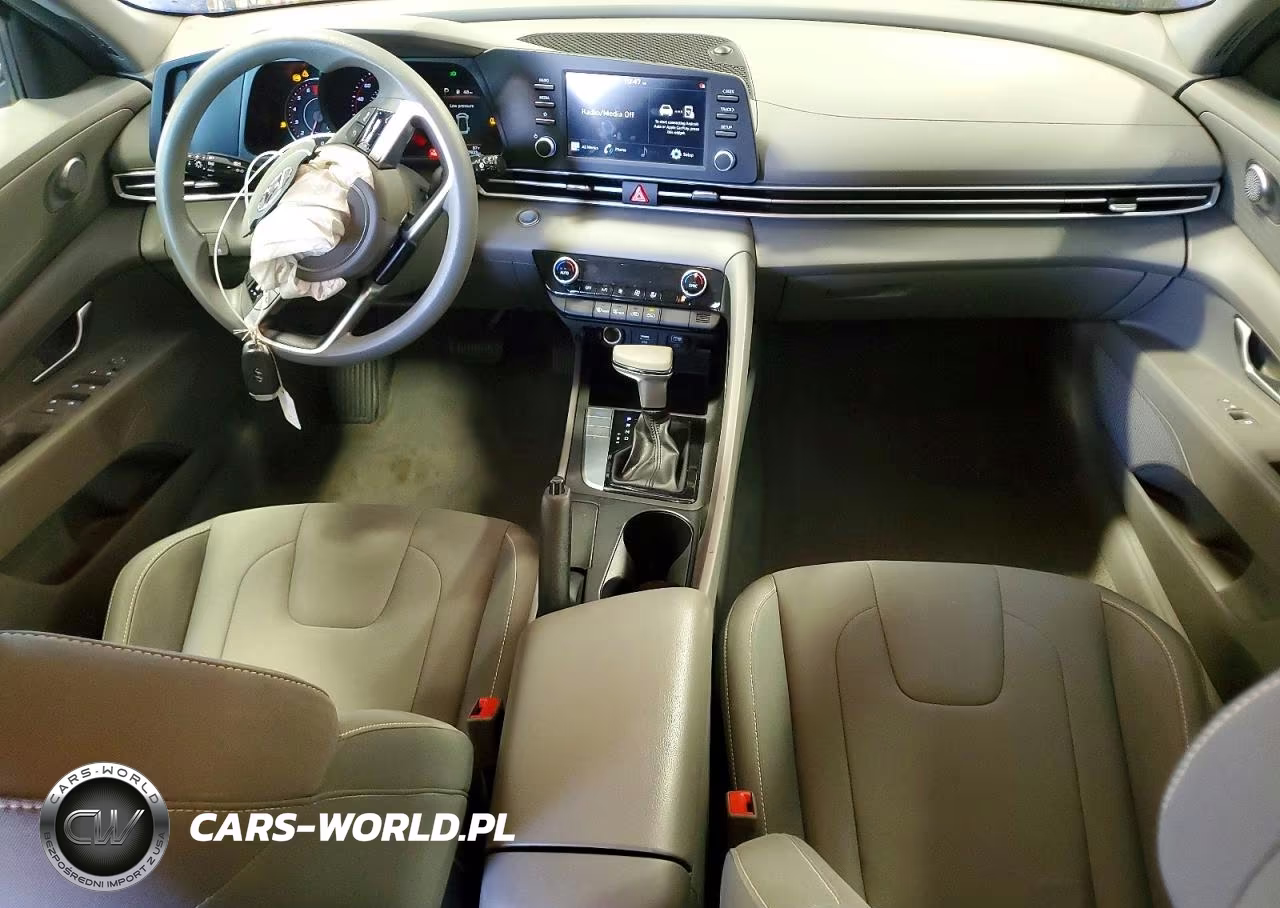 2021 Hyundai Elantra Sel VIN:KMHLM4AG2MU068377 - 8