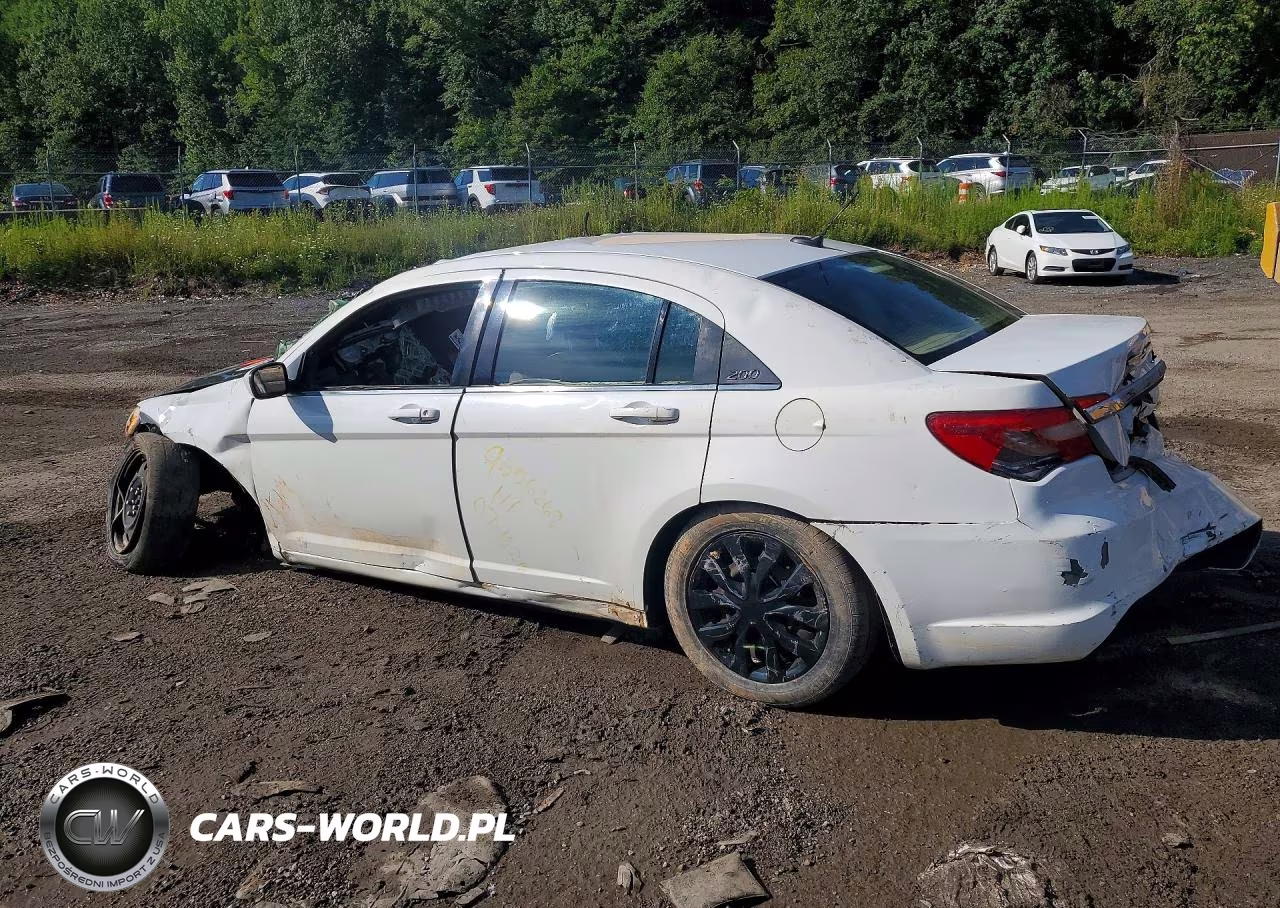 2014 Chrysler 200 Lx VIN:1C3CCBAB3EN123886 - 2