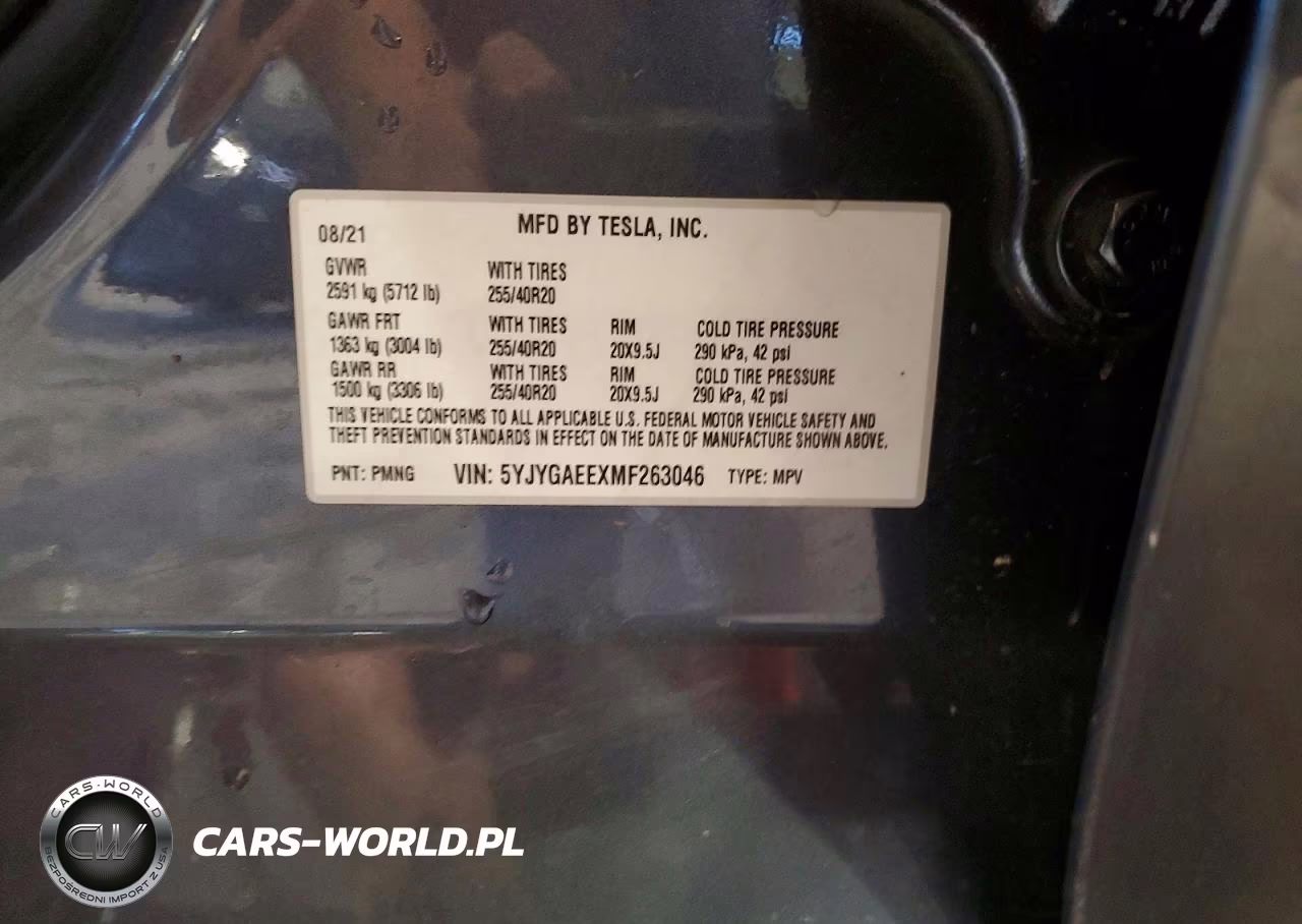 2021 Tesla Model Y VIN:5YJYGAEEXMF263046 - 13