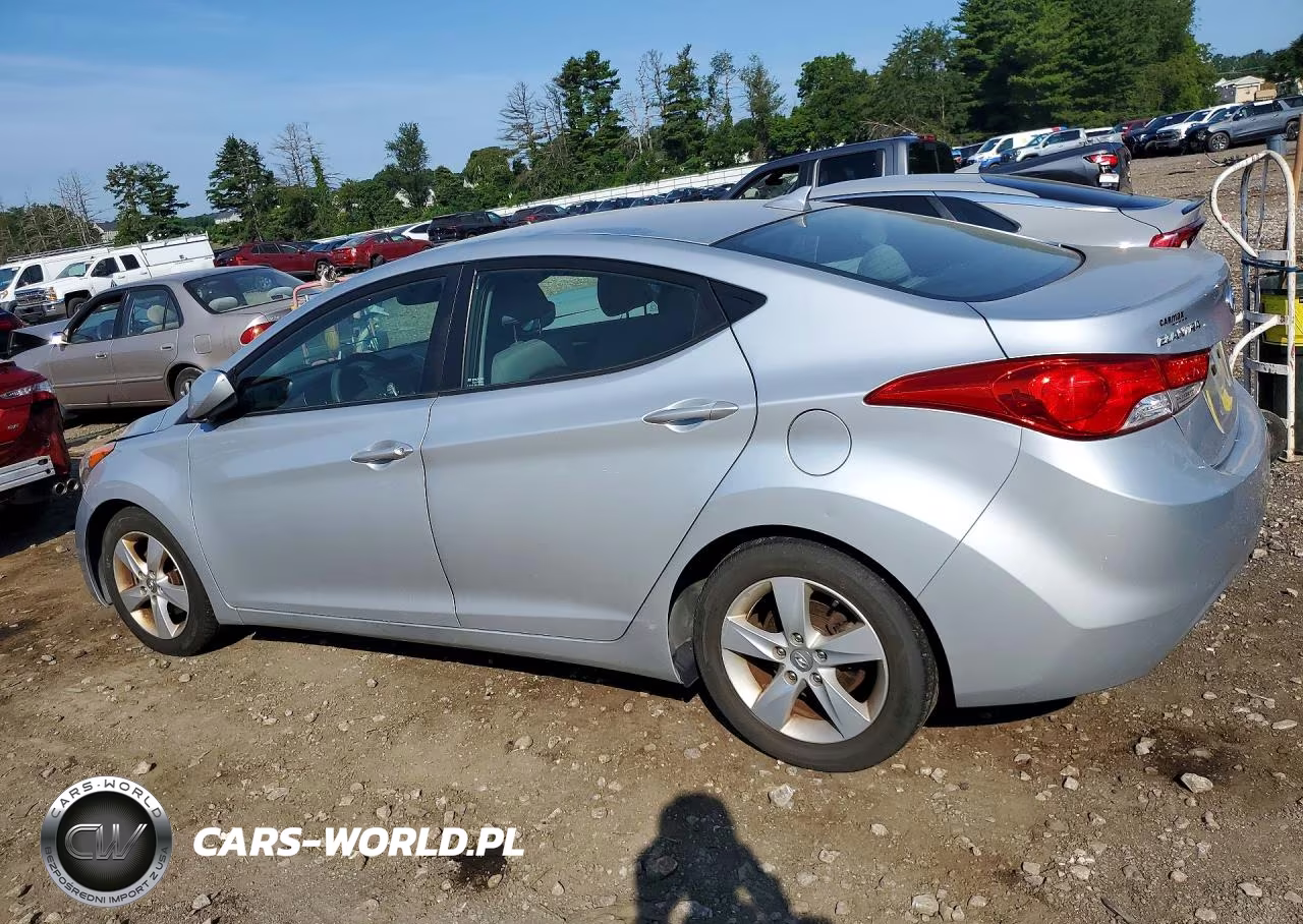 2013 Hyun Elantra VIN:5NPDH4AE8DH244080 - 2