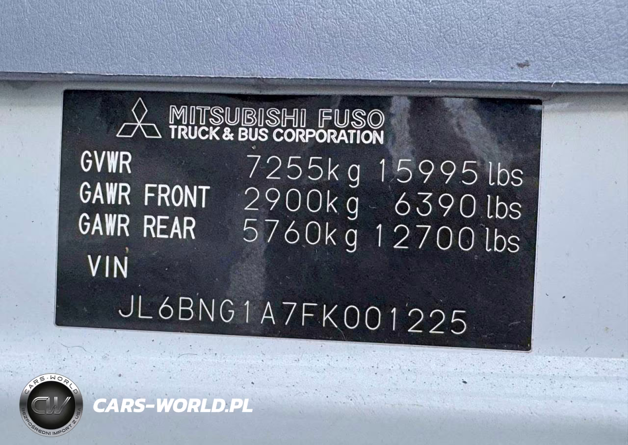 2015 Mitsubishi Fuso Truck Of America Inc Fe Fec72S VIN:JL6BNG1A7FK001225 - 12