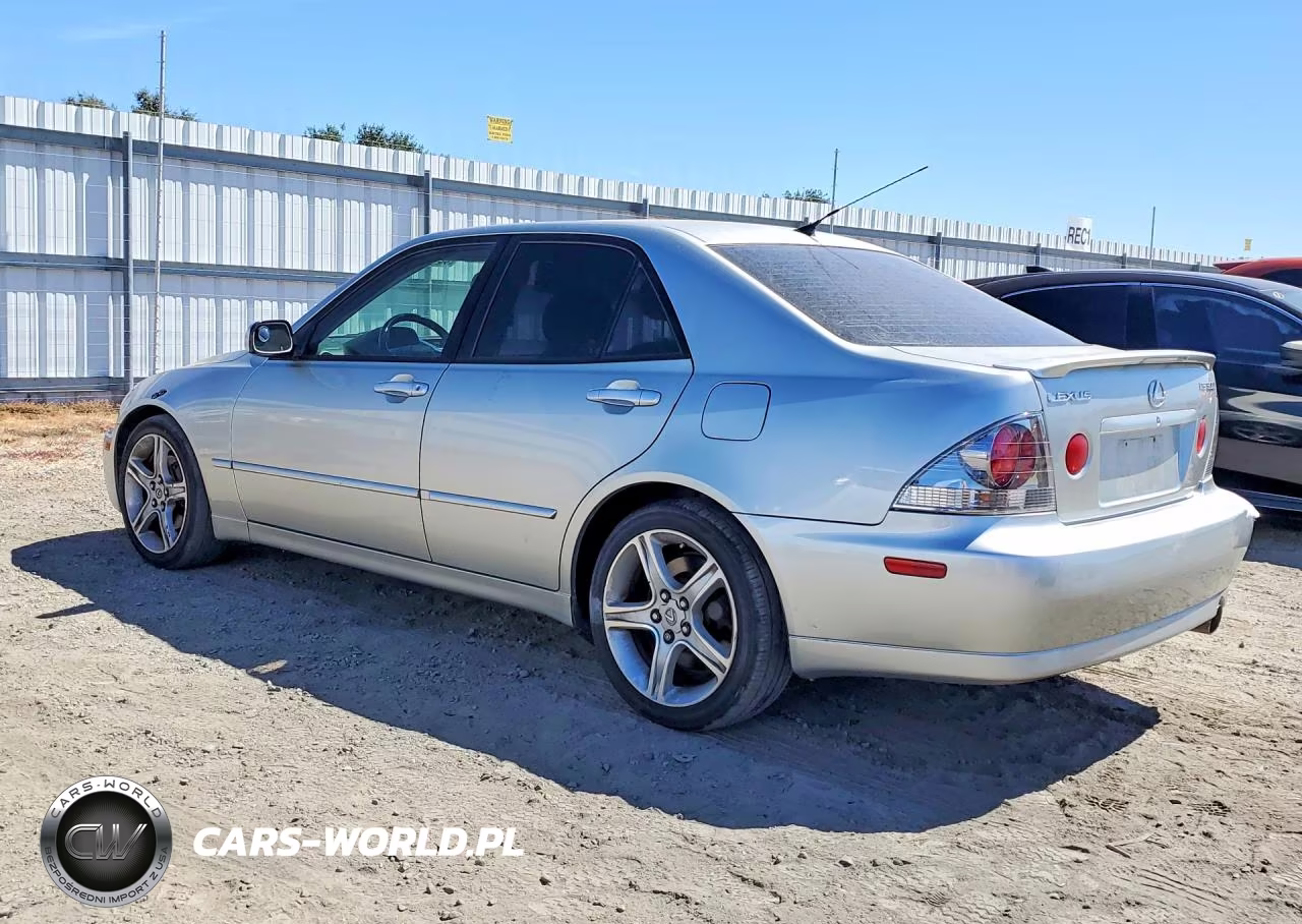 2003 Lexus Is 300 Base VIN:JTHBD192430078758 - 2