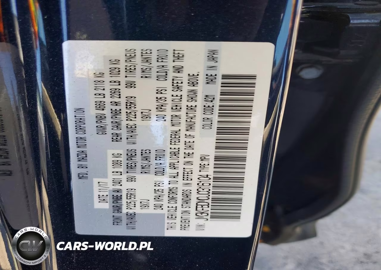 2018 Mazda Cx-5 Grand Touring VIN:JM3KFBDM0J0316104 - 13