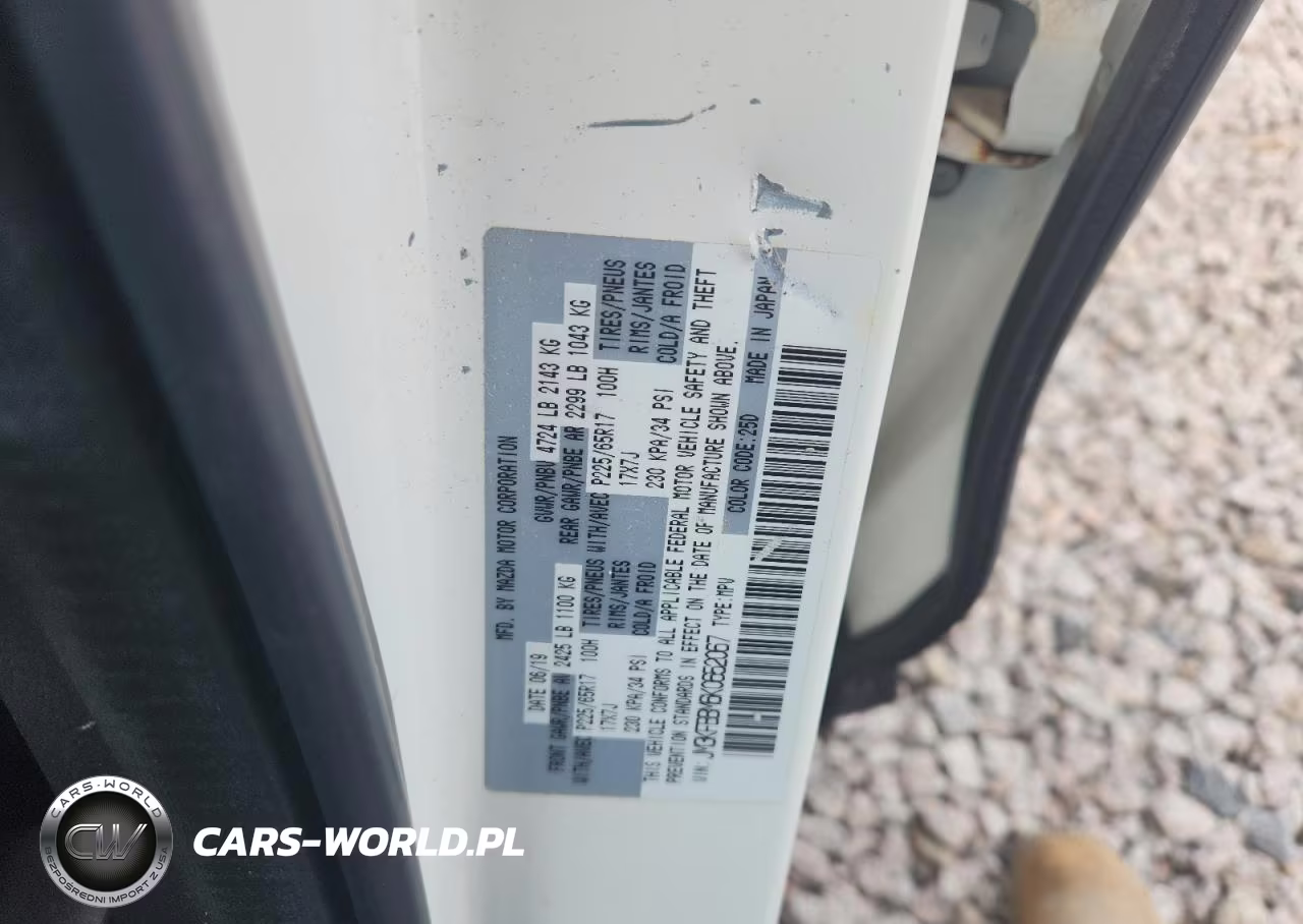 2019 Mazda Cx-5 Sport VIN:JM3KFBBM6K0652067 - 13