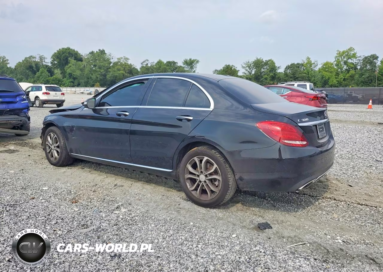 2015 Mercedes-Benz C 300 4Matic VIN:55SWF4KB1FU006185 - 2