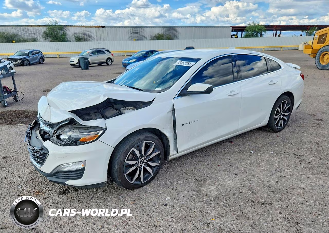 2021 Chevrolet Malibu Rs VIN:1G1ZG5ST2MF041927 - 1