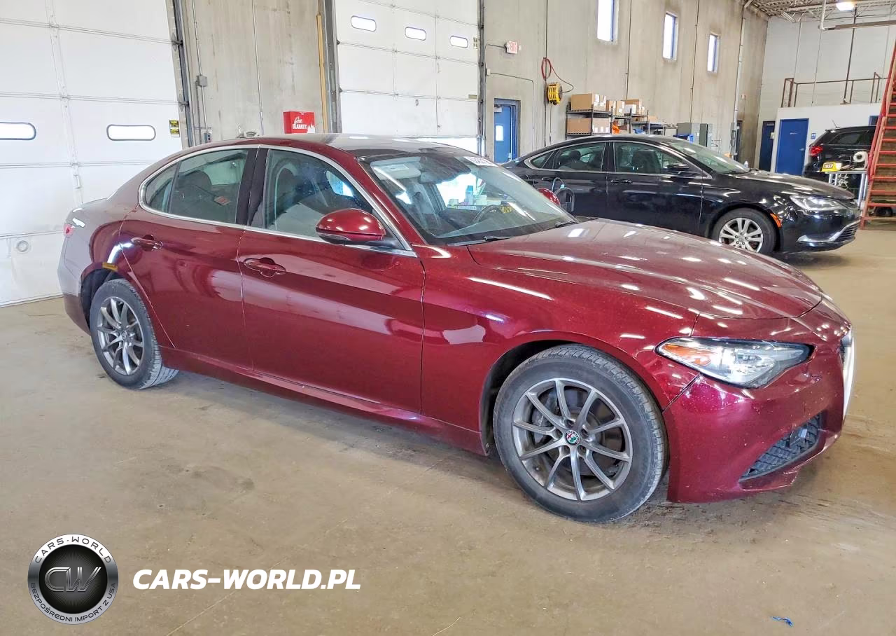 2017 Alfa Romeo Giulia Q4 VIN:ZARFAEDN8H7558407 - 4