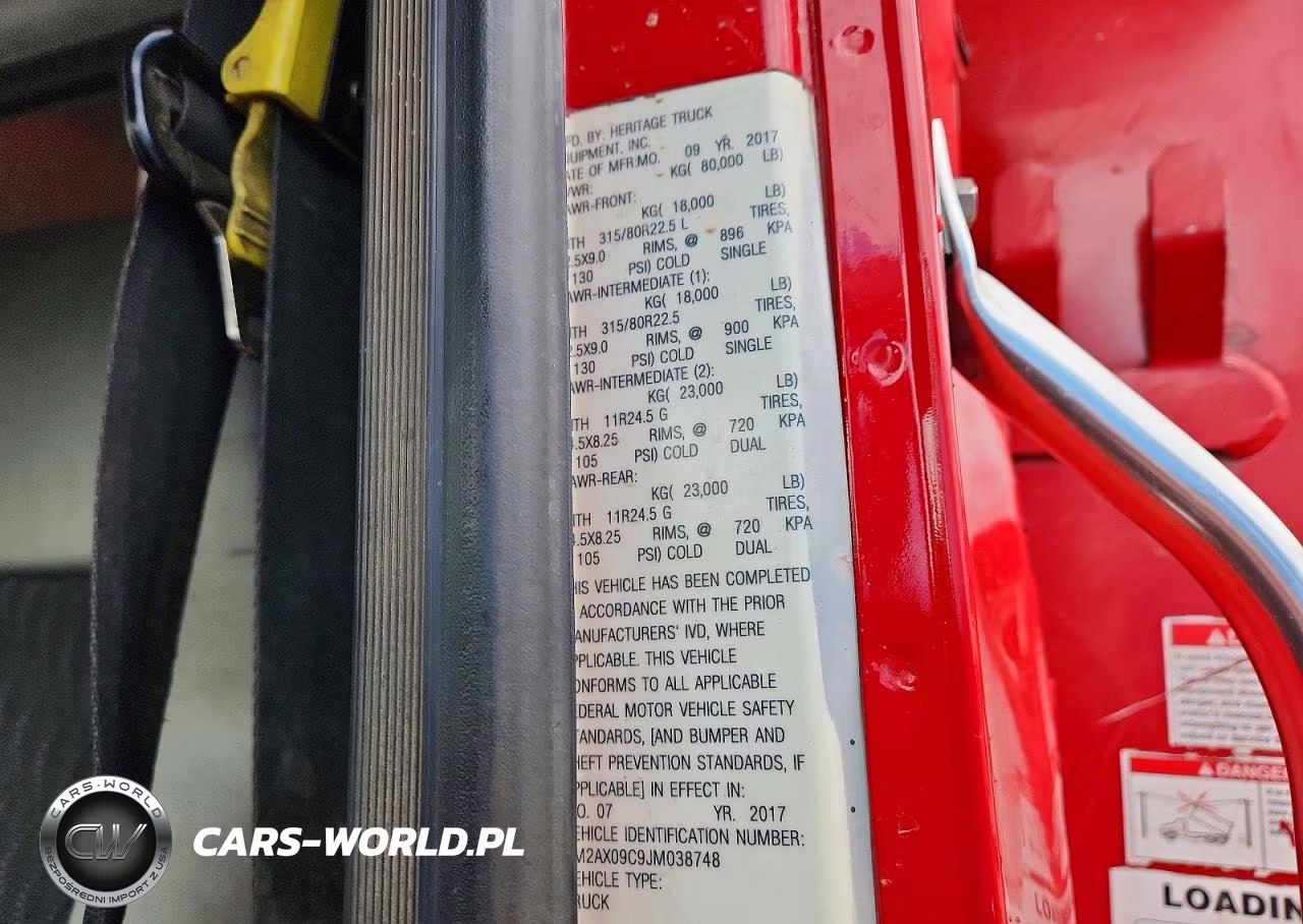 2018 Mack Gu700 Dump Truck VIN:1M2AX09C9JM038748 - 12