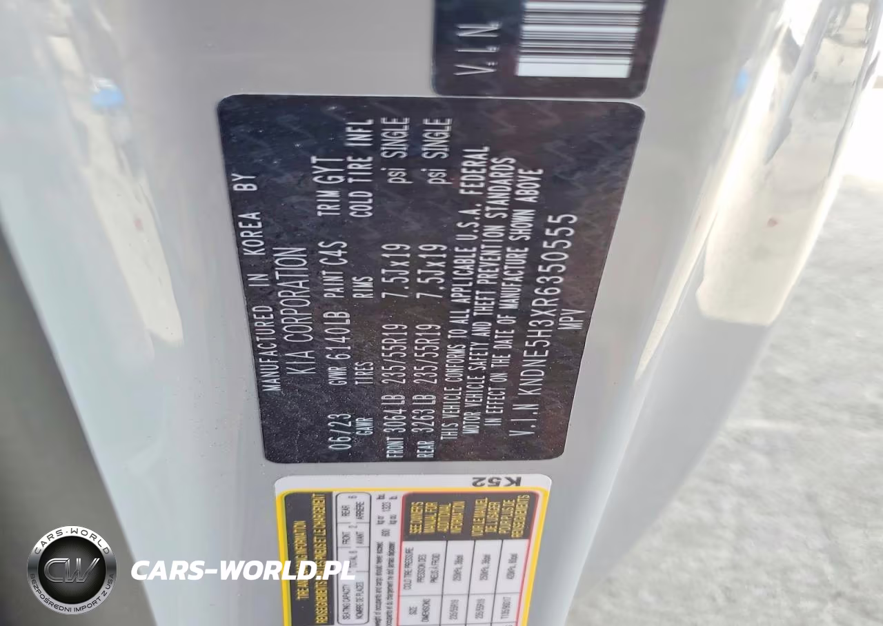 2024 Kia Carnival Sx VIN:KNDNE5H3XR6350555 - 14
