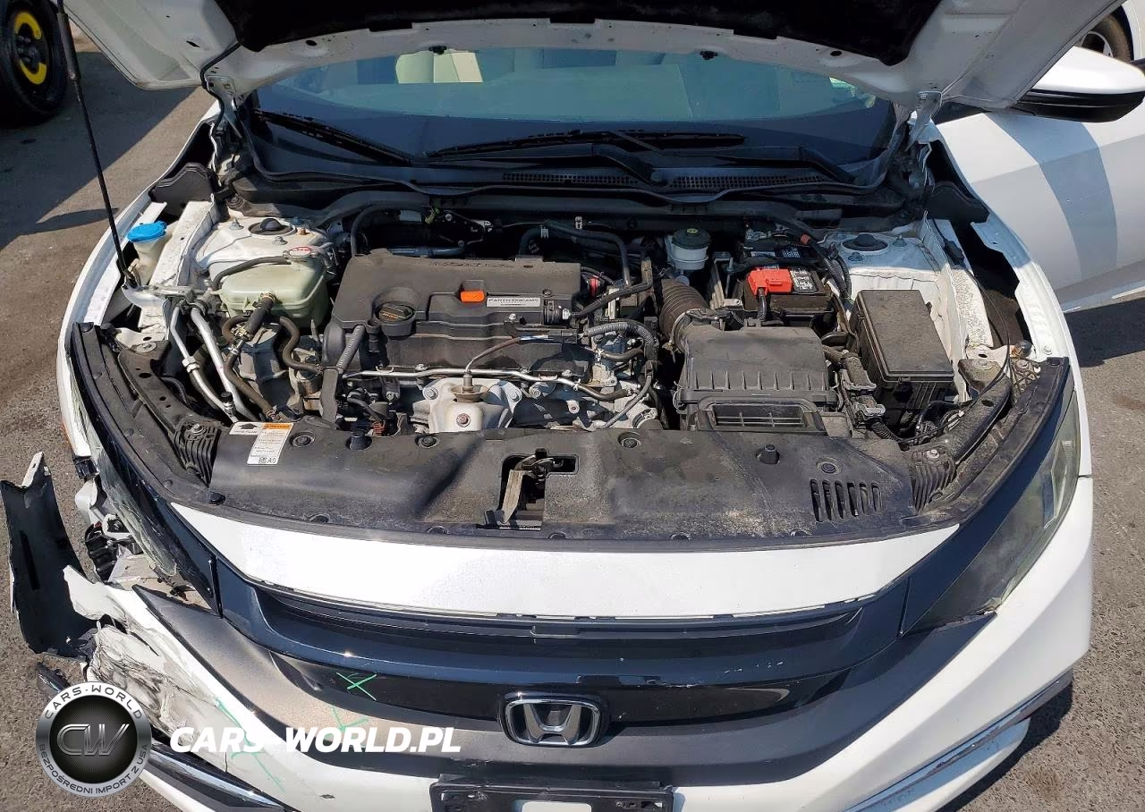 2019 Honda Civic Lx VIN:19XFC2F61KE009034 - 11