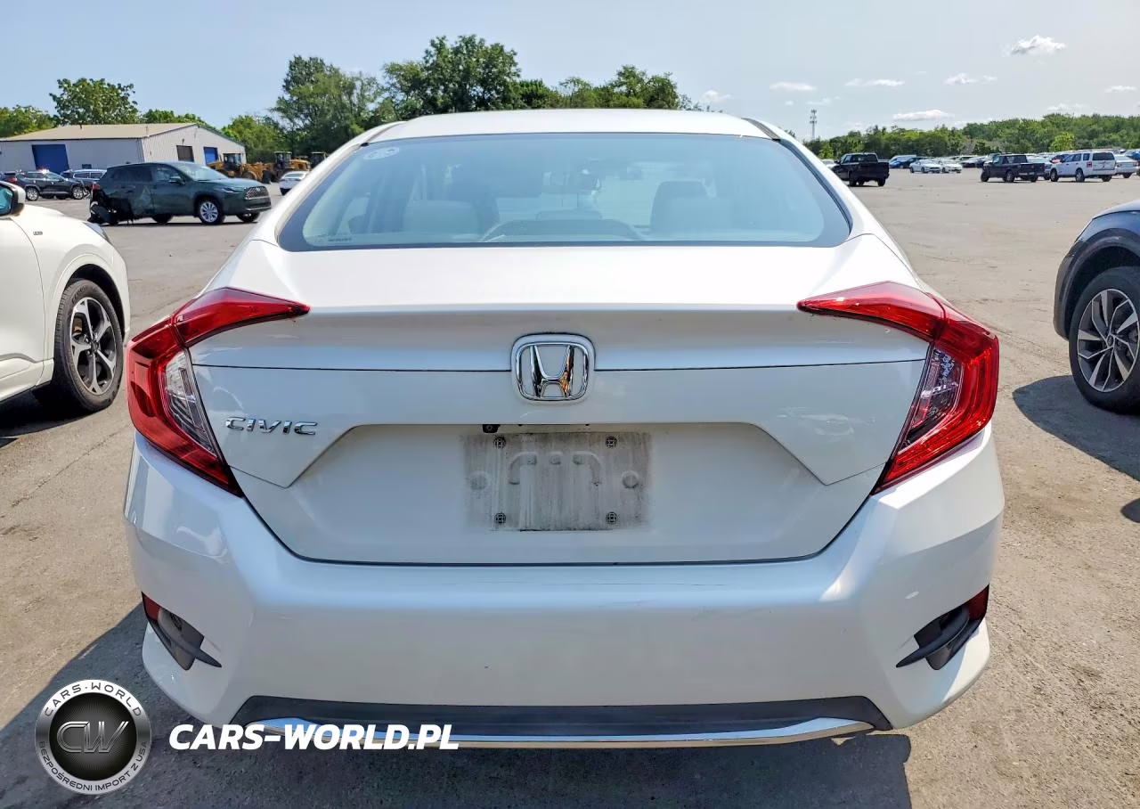 2019 Honda Civic Lx VIN:19XFC2F61KE009034 - 6