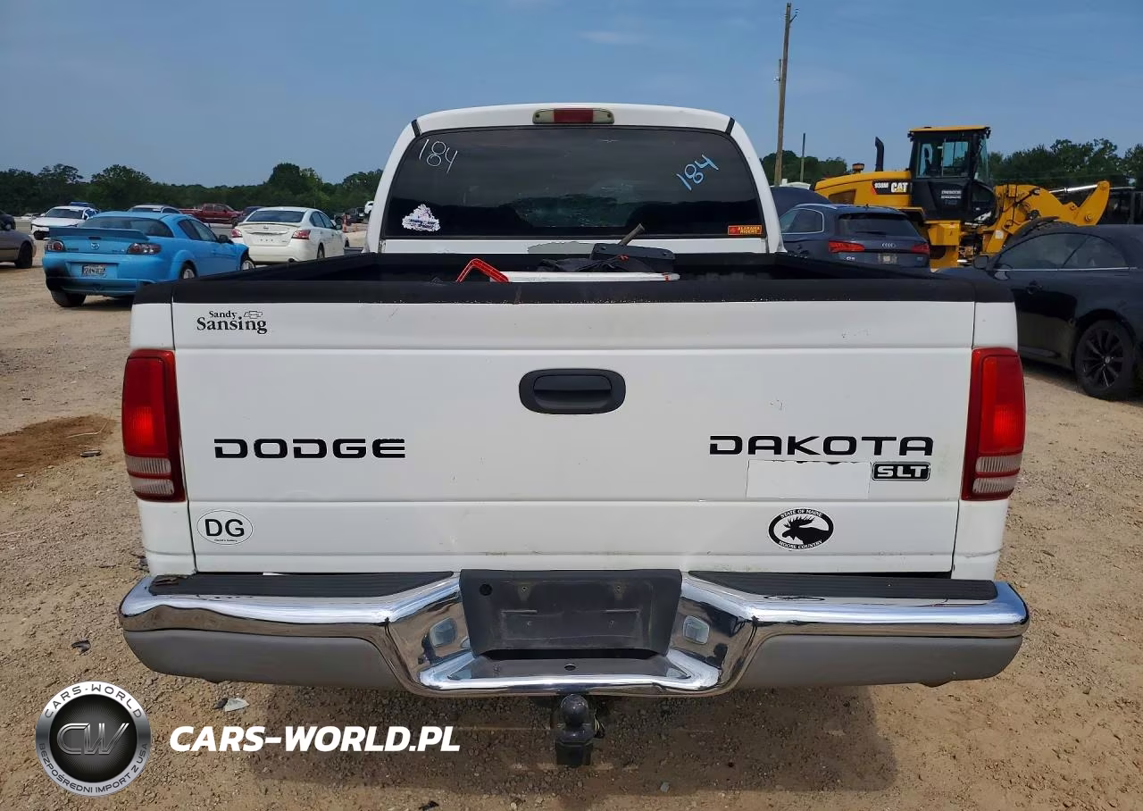 2004 Dodge Dakota Quad Slt VIN:1D7HG48N04S536159 - 6