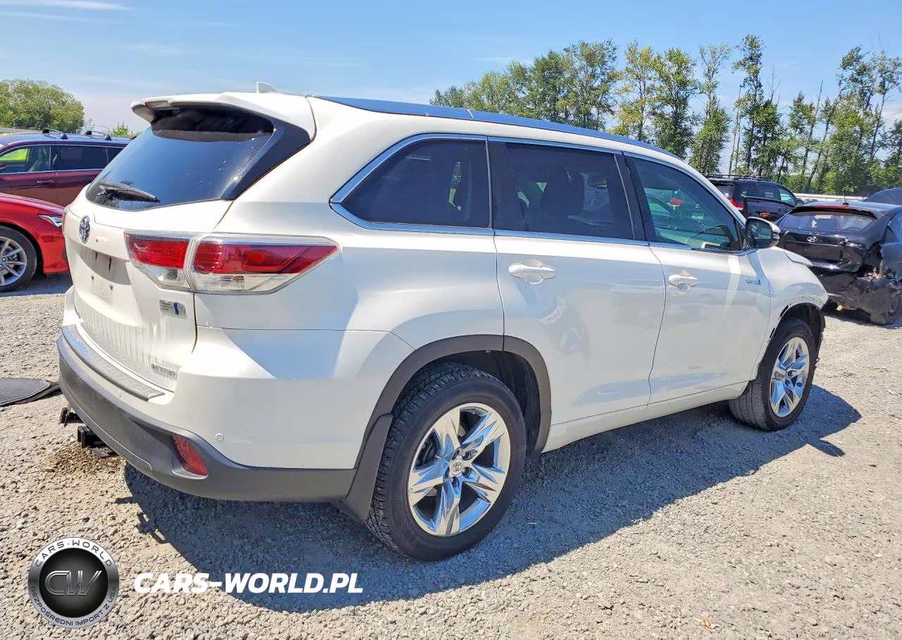 2015 Toyota Highlander Hybrid Limited VIN:5TDDCRFH3FS011901 - 3