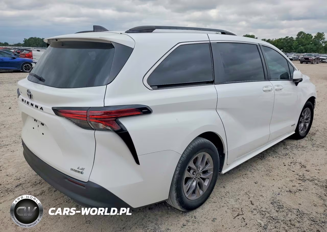 2021 Toyota Sienna Le VIN:5TDKRKEC3MS028195 - 3
