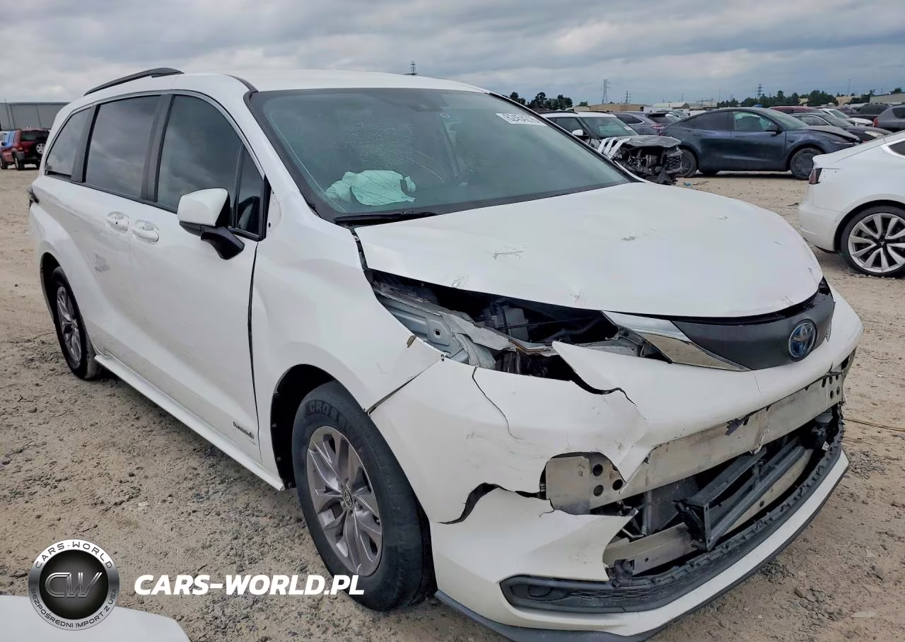 2021 Toyota Sienna Le VIN:5TDKRKEC3MS028195 - 4