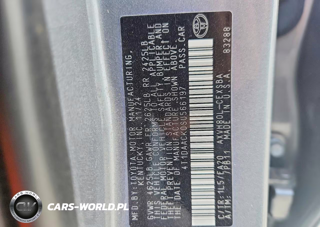 2025 Toyota Camry Se VIN:4T1DAACK0SU566197 - 13