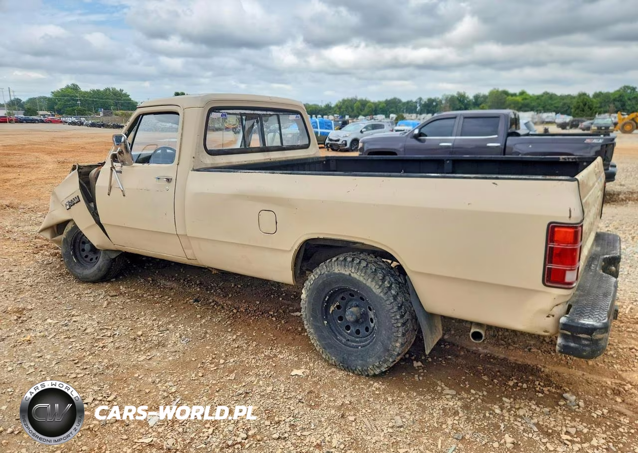 1984 Dodge D-Series D150 VIN:1B7FD14H4ES363210 - 2