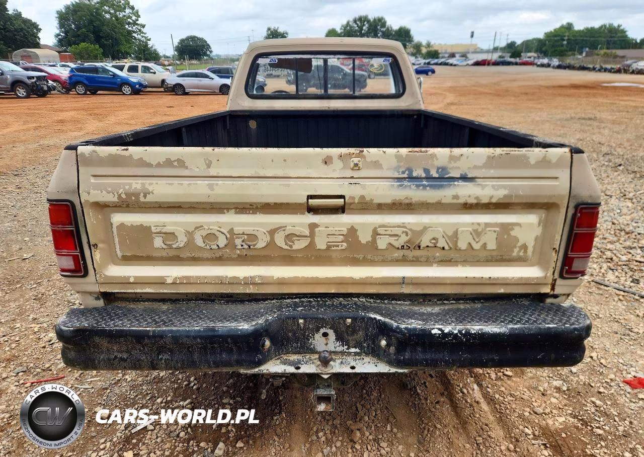 1984 Dodge D-Series D150 VIN:1B7FD14H4ES363210 - 6